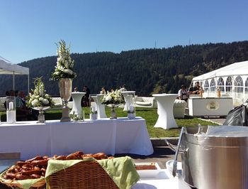 Hochzeitsaperitif, Vigljoch, Cateringservice Hotel Kirchsteiger Lana