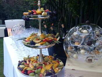 Frutta fresca, buffet, servizio di catering, Hotel gourmet, Lana