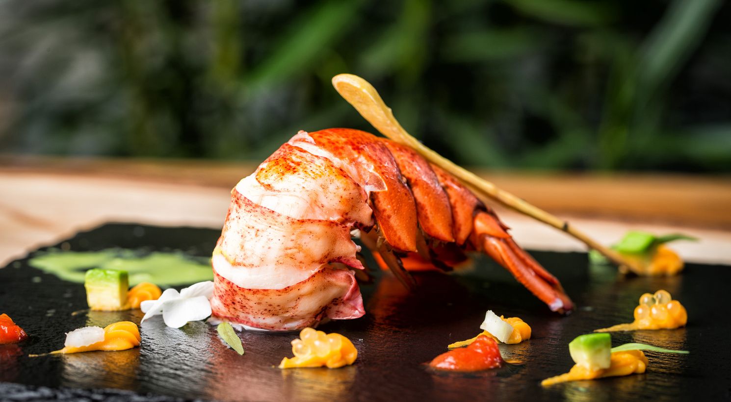Exclusive fish dishes, Hotel Kirchsteiger's Culinarium