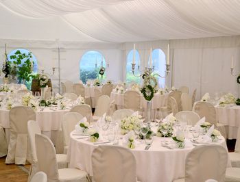 Elegant ambience, wedding, catering by the gourmet hotel, Lana