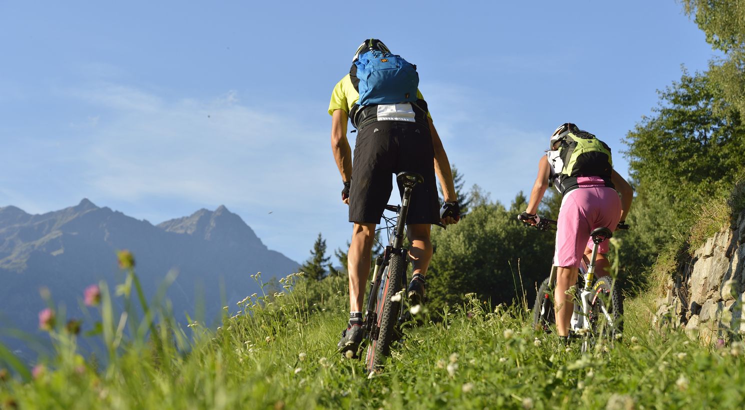 Mountainbiken, ****Hotel in Schenna