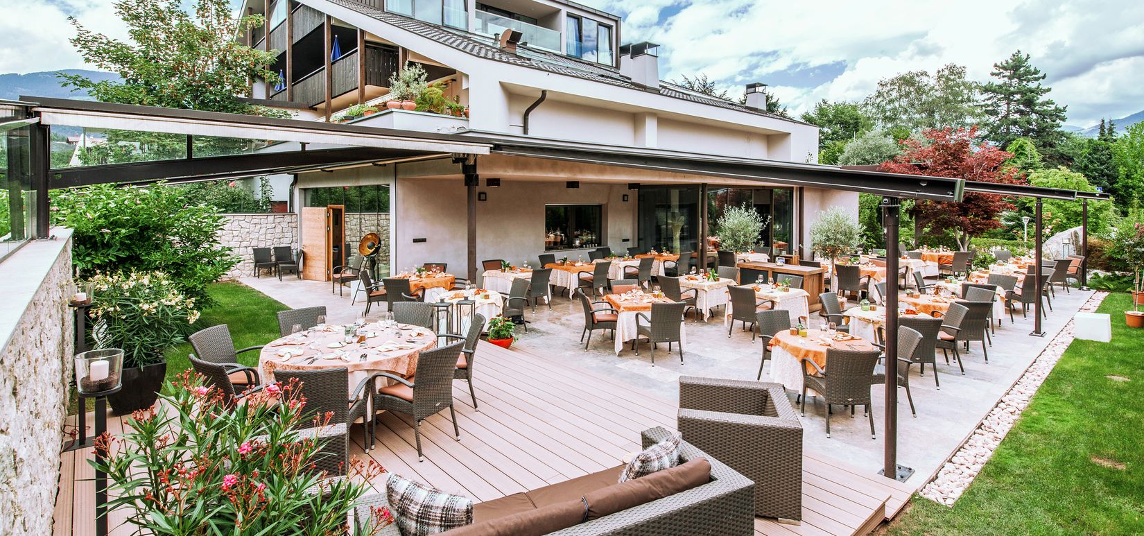 ****Hotel Kirchsteiger, Foiana, panorama terrace