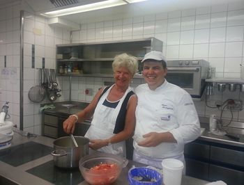 Gourmet holiday, cooking class, ****gourmet hotel in Lana